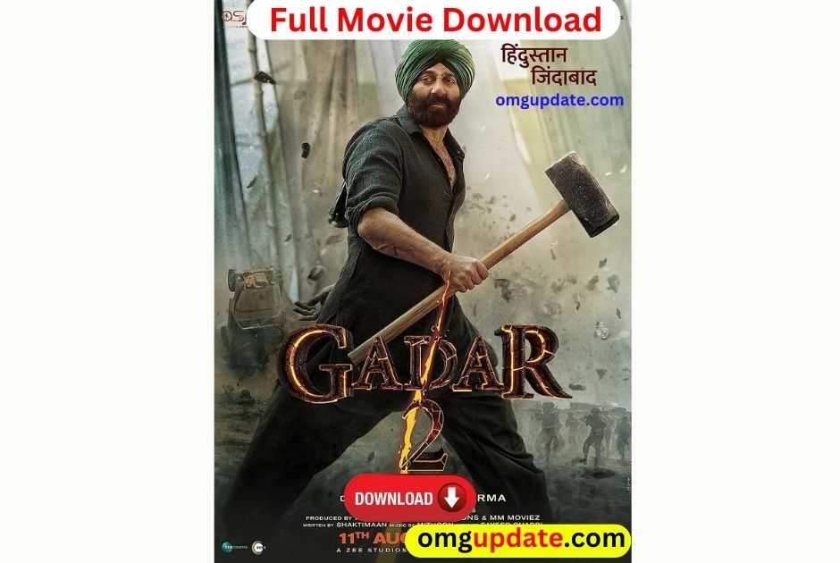 Gadar 2 Full Movie Download Link, filmywap 720p, 480p, 1080p 2023